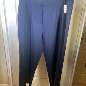 Old Navy Extra High-Waisted Taylor Wide-Leg Trouser Suit Pants (dark blue)